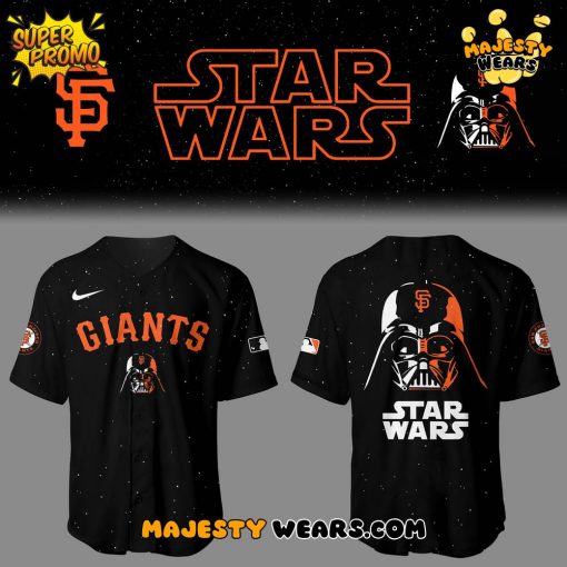 San Francisco Giants x Stars Wars 2025 Baseball Jersey