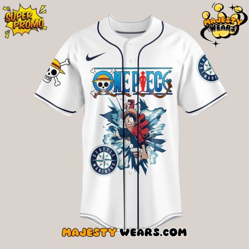 Seattle Mariners x One Piece 2025 Limited Edition Baseball Jersey