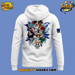 Seattle Mariners x One Piece 2025 Limited Edition White Hoodie