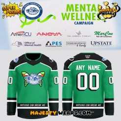 Syracuse Crunch AHL “Mental Wellness 2025” Limited Edition Jersey