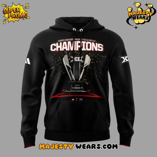 Texas Tech Track & Field Champions 2025 Limited Edition Black Hoodie