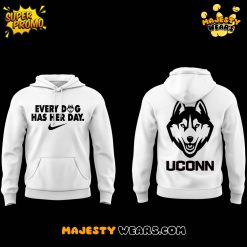 UConn Huskies Every Dog Has Her Day Limited Edition White Hoodie