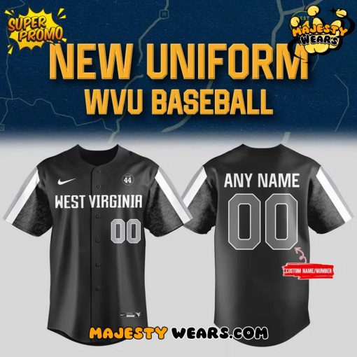 WVU Baseball 24-25 Coal Rush Limited Edition Jersey