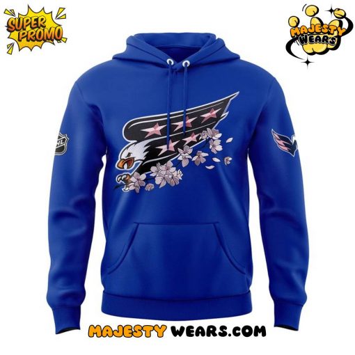 Washington Capitals 50th Anniversary Cherry Blossom Jerseys Hoodie