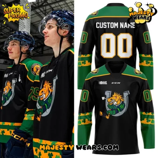 Barrie Colts x St Patrick’s Day 2025 Special Edition Jersey