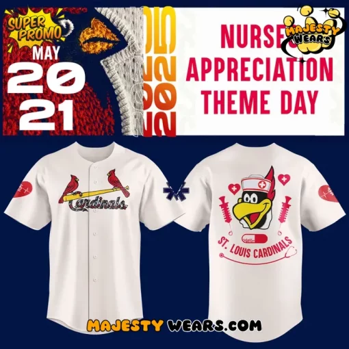 St. Louis Cardinals x Nurse Appreciation Day 2025 Limited Edition Jersey