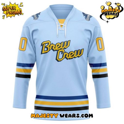 Milwaukee Brewers 2025 Limited Edition Hockey Jersey