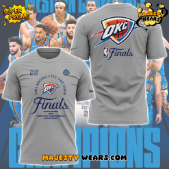 Oklahoma City Thunders Western Conference Champions 2025 T-shirt