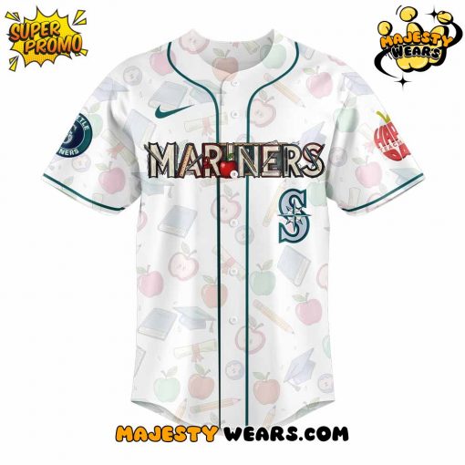 Seattle Mariners Teacher Appreciation Baseball Jersey