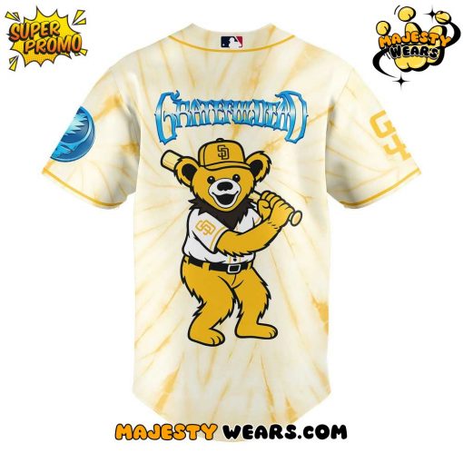 San Diego Padres Grateful Dead Limited Edition Jersey