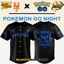 New York Mets x Pokemon Team Valor 2025 Jersey