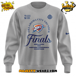 Oklahoma City Thunders Western Conference Champions 2025 Sweatshirt