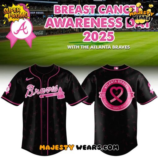 Atlanta Braves x Breast Cancer Day 2025 Jersey