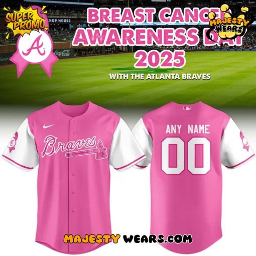 Atlanta Braves x Breast Cancer Day 2025 Jersey