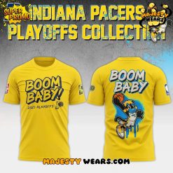 Boom Baby Indiana Pacers 2025 NBA Playoff Tee