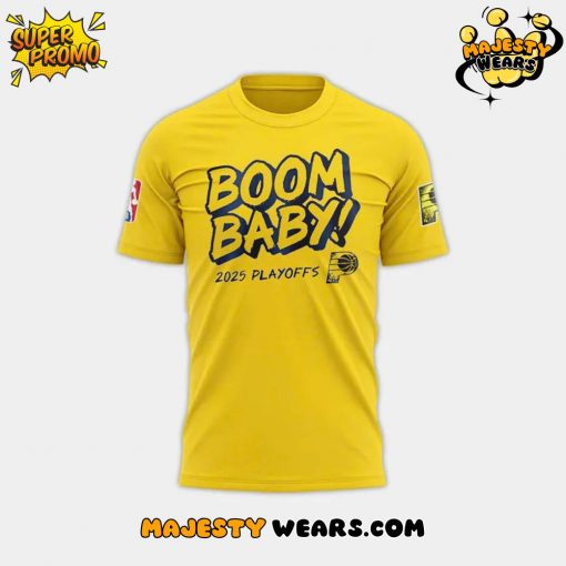 Boom Baby Indiana Pacers 2025 NBA Playoff Tee