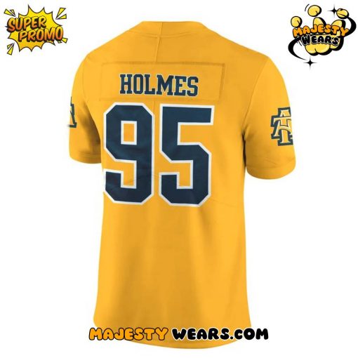 Brad Holmes x North Carolina Tar Heels A&T 2025 Football Jersey