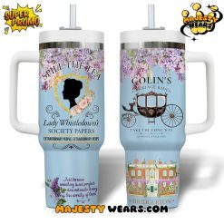 Bridgerton “Lady Whistledown’s SOCIETY PAPERS” Stanley Tumbler