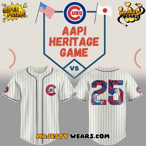 Chicago Cubs Asian American and Pacific Islander (AAPI) Jersey