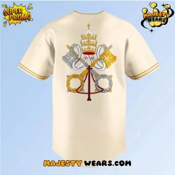 Chicago Cubs Pope Leo XIV Vantican Logo Baseball Jersey