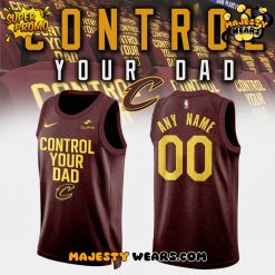 Cleveland Cavaliers “Control Your Dad” 2025 Jersey
