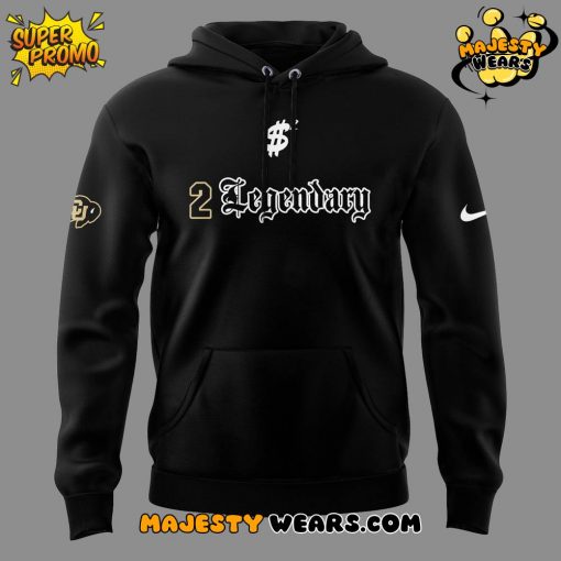 Colorado Buffaloes x Shedeur Sanders 2025 Black Hoodie