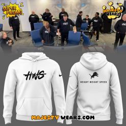 Detroit Lions HWS 2025 Limited Edition White Hoodie