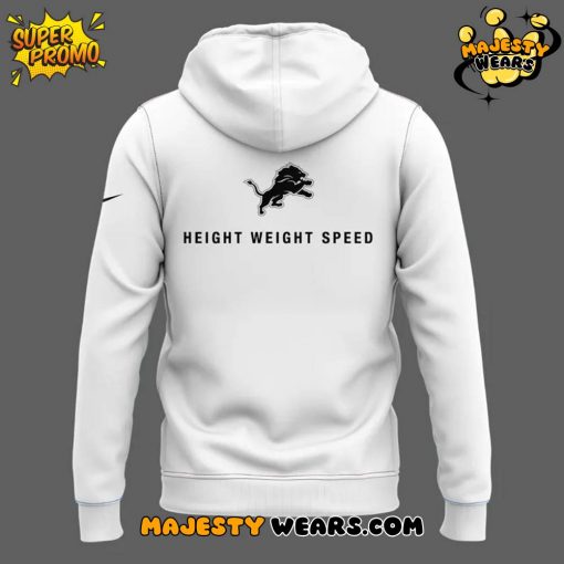 Detroit Lions HWS 2025 Limited Edition White Hoodie