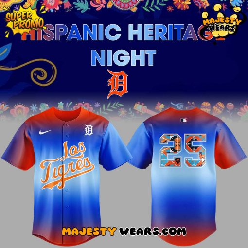 Detroit Tigers x Hispanic Heritage Night Jersey