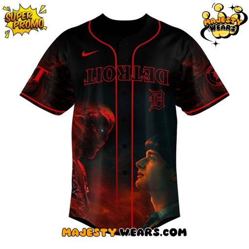 Detroit Tigers x Stranger Things 2025 Baseball Jersey