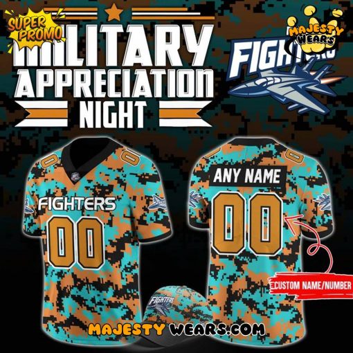 Frisco Fighters Military Nights Limited Edition Football Jersey
