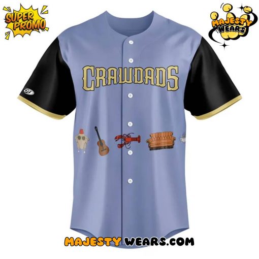 Hickory Crawdads Baseball x Friends Day Night 2025 Jersey