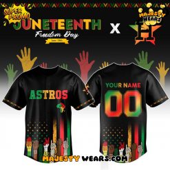 Houston Astros x Juneteenth Freedom Day 2025 Jersey