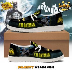 “I’M BATMAN.” New 2025 Hey Dude Shoes