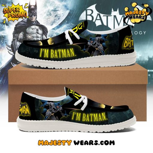 “I’M BATMAN.” New 2025 Hey Dude Shoes