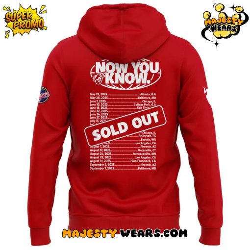 Indiana Fever “SOLD OUT” Tour 2025 Limited Edition Hoodie