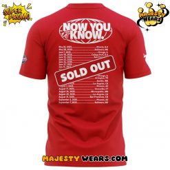 Indiana Fever SOLD OUT Tour 2025 Limited Edition Shirt