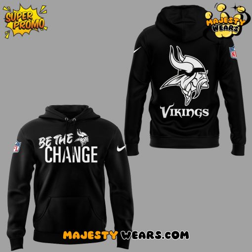 Minnesota Vikings “Be The Change” 2025 Hoodie