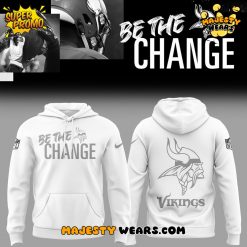 Minnesota Vikings “Be The Change” 2025 Hoodie