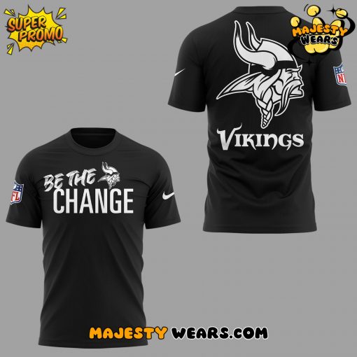 Minnesota Vikings “Be The Change” 2025 Shirt