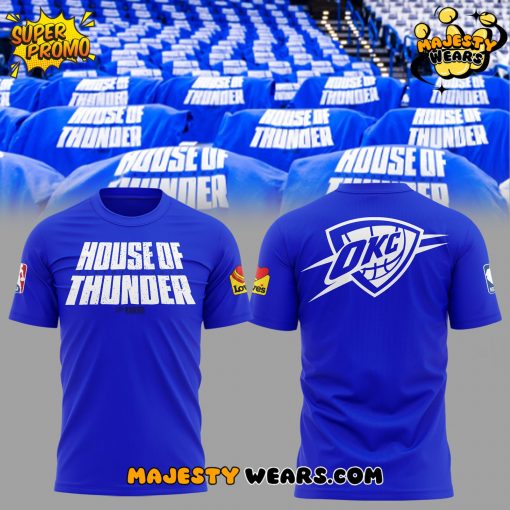 Oklahoma City Thunder “House Of Thunder” 2025 T-shirt