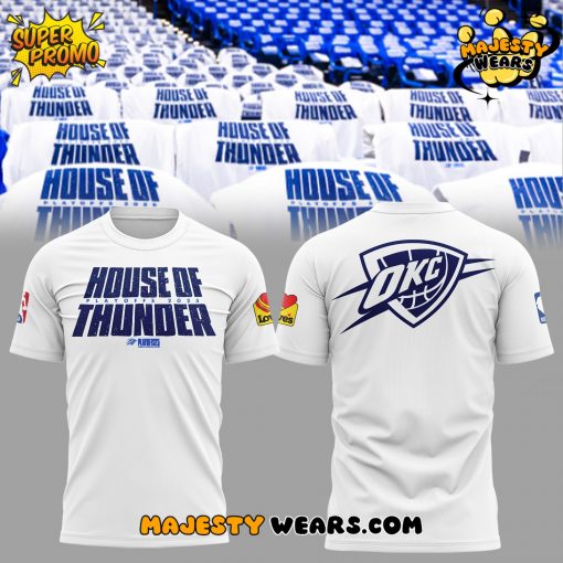 Oklahoma City Thunder “House Of Thunder” 2025 T-shirt