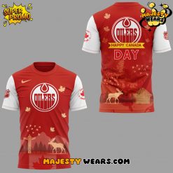 Edmonton Oilers x Happy Canada Day 2025 Shirt