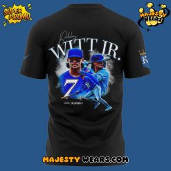 Kansas City Royals Bobby Witt Jr Hand Sign Signature Tshirt
