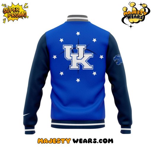 Kentucky Wildcats x Coach Mark Pope 2025 Baseball Jacket