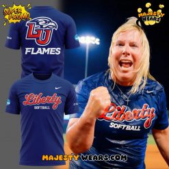 Liberty Lady Flames Softball Special New T-shirt