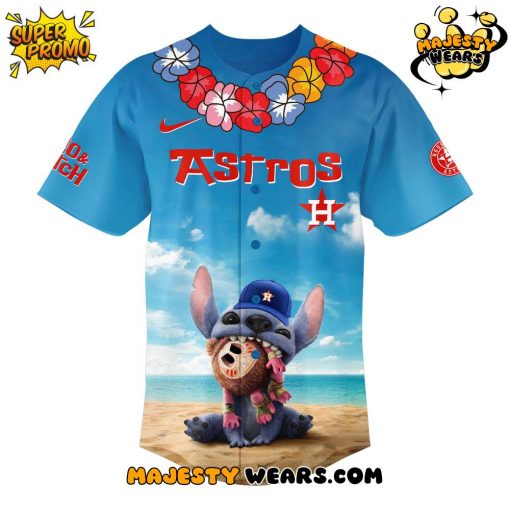 Lilo & Stitch Houston Astros Special Edition 2025 Baseball Jersey