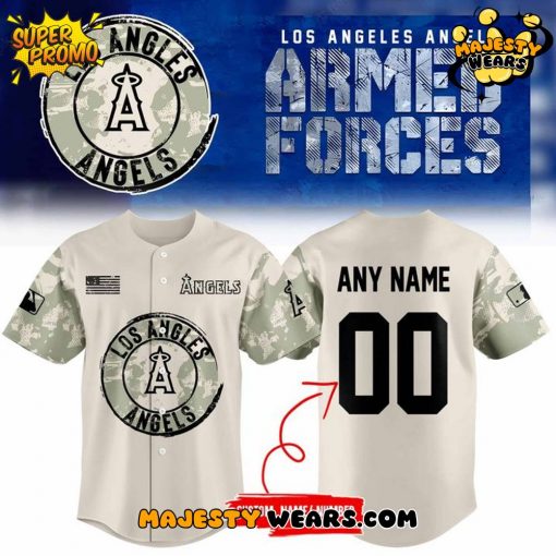 Los Angeles Angels 2025 Armed Forces Jersey