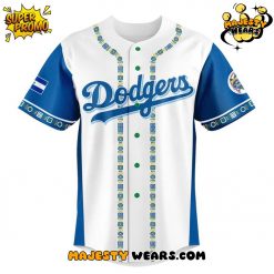Los Angeles Dodgers 2025 Salvadoran Heritage Jersey