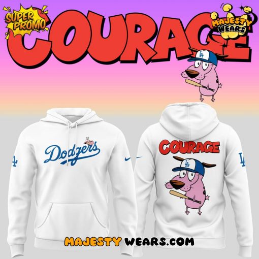 Los Angeles Dodgers x Courage Dog 2025 Hoodie
